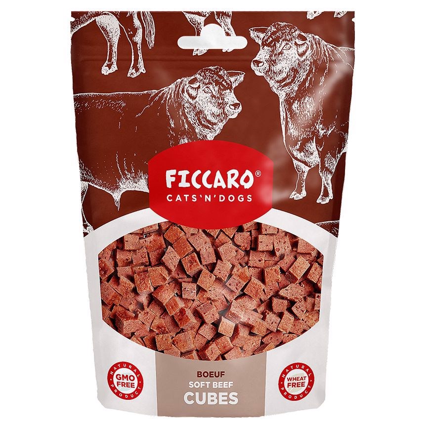 FICCARO Soft Beef Cubes, 100g thumbnail