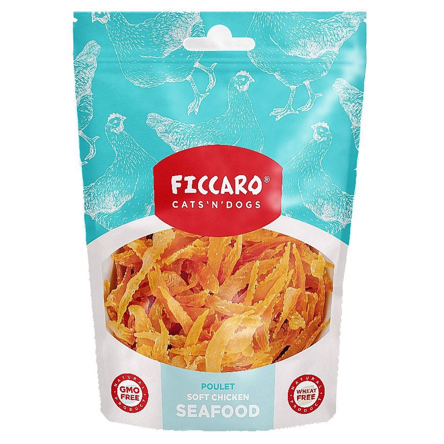 FICCARO Soft Chicken Seafood, 100g