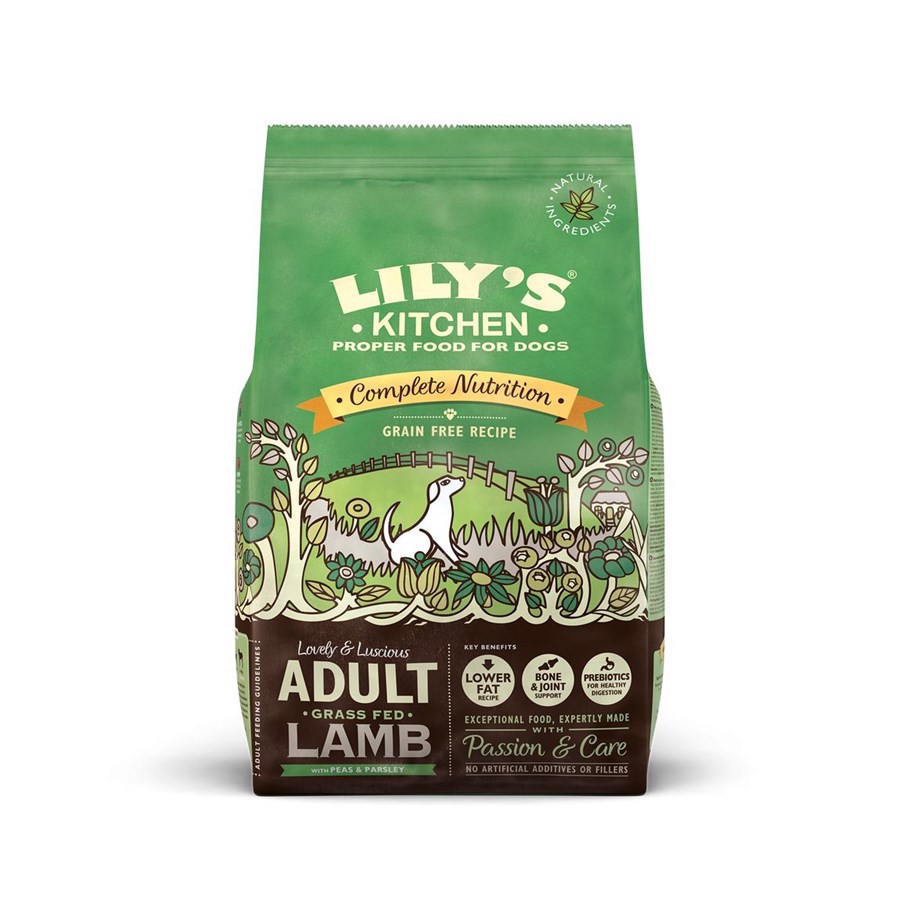 Lilys Kitchen tørfoder Adult Lamb, 2.5 kg