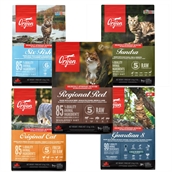 Orijen Deluxe Tastepack - 5 varianter luksus måltider til voksne katte