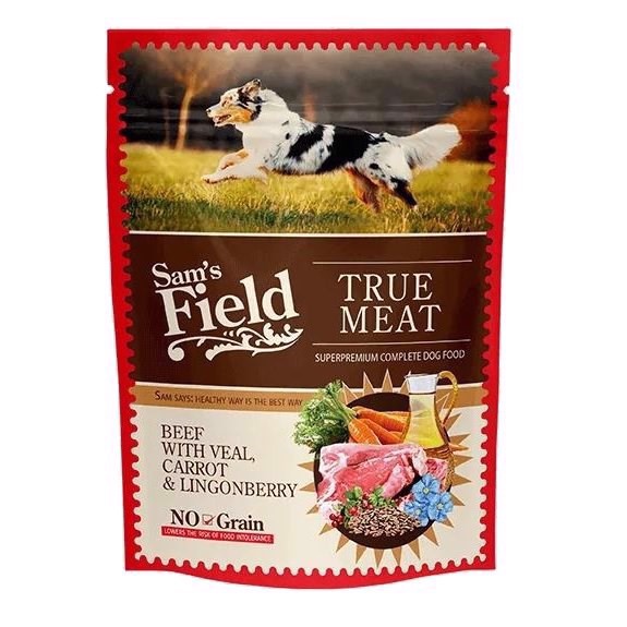 Sams Field True Meat Beef & Veal pouch, 260g