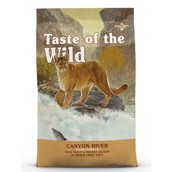 Taste Of The Wild Cat Canyon River med ørred & laks, 6.6 kg