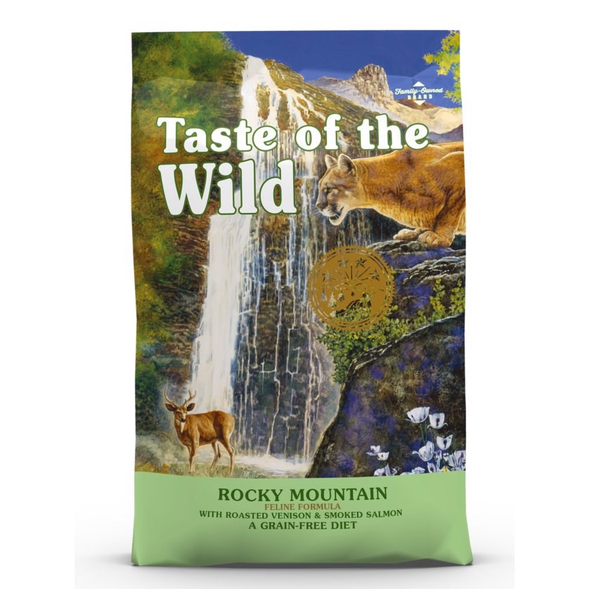 Taste Of The Wild Cat Rocky Mountain med hjort & laks, 6.6 kg