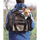 Rygsæk T-Bag De Luxe, til at transportere små hunderacer eller katte 