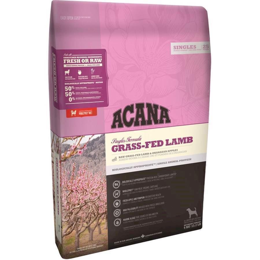 Acana Grass-Fed Lamb kornfrit single protein hunde foder
