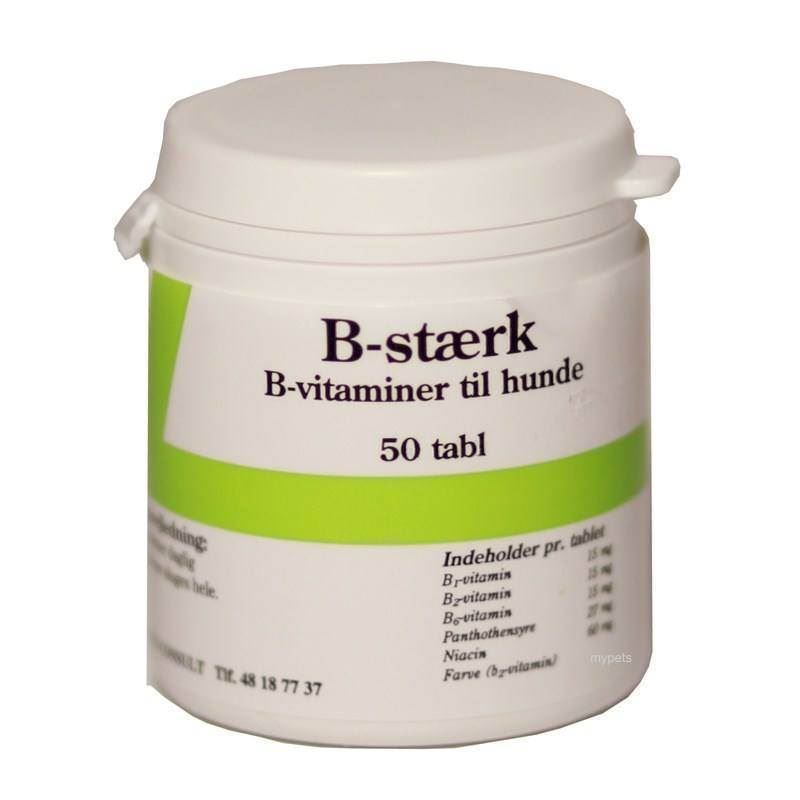 B-Stærk - B-vitamin til hunde