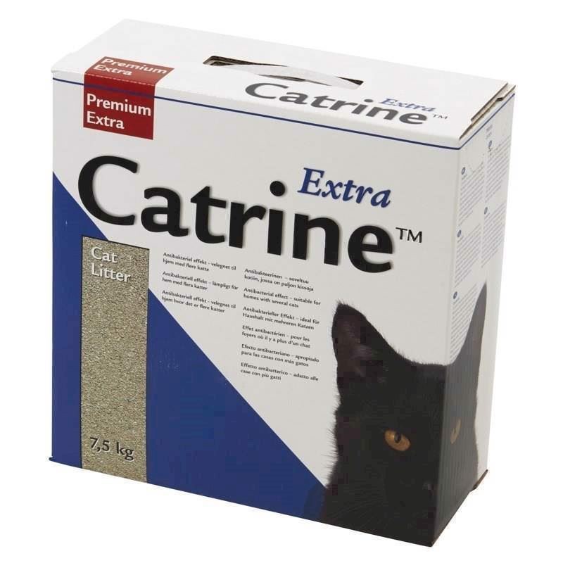 Se Catrine Premium Extra kattegrus, 7.5 kg hos MyPets.dk