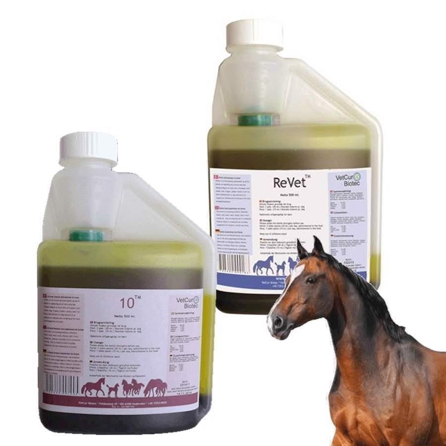 Pakken til brug ved ledproblemer hos heste, ReVet + Rootz thumbnail