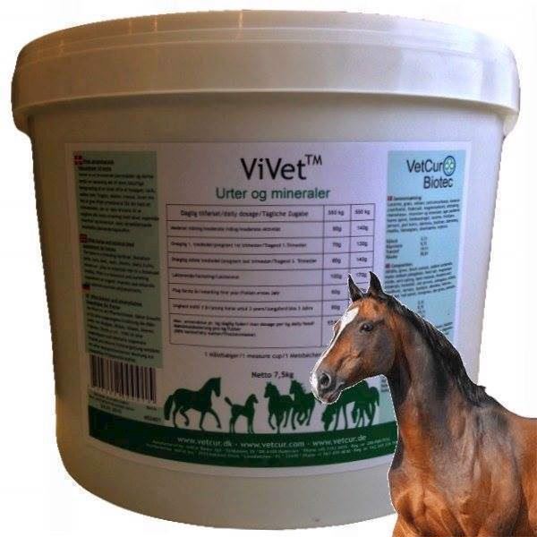 Vivet Urtemineral, Fodertilskud Til Heste, 5 Kg