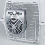 Køler til hundebur - blæser til hundebur - ventilator til hundebure