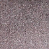 Vedbed tæppe i brun med hundepoter