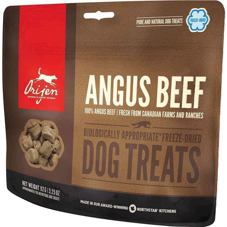 Orijen Angus Beef frysetørret godbid, 42.5 gr. Billede af Orijen Angus Beef frysetørret godbid, 42.5 gr.