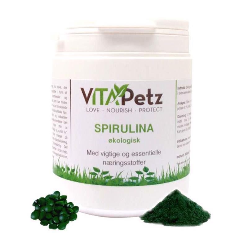 VitaPetz Spirulina, Økologisk, 1000 tabletter