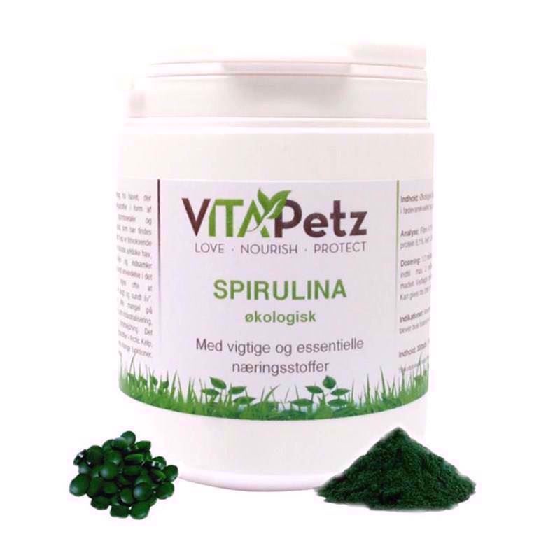 Billede af VitaPetz Spirulina, Økologisk, 300 tabletter hos MyPets.dk