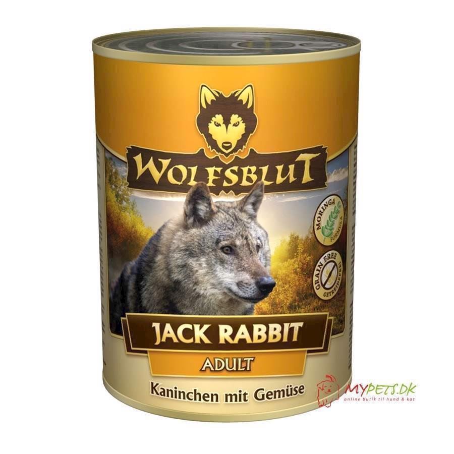 Billede af WolfsBlut Jack Rabbit Adult dåsemad, 395 gr.