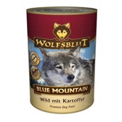 WolfsBlut Blue Mountain Adult dåsemad, 395 gr. - KORT DATO