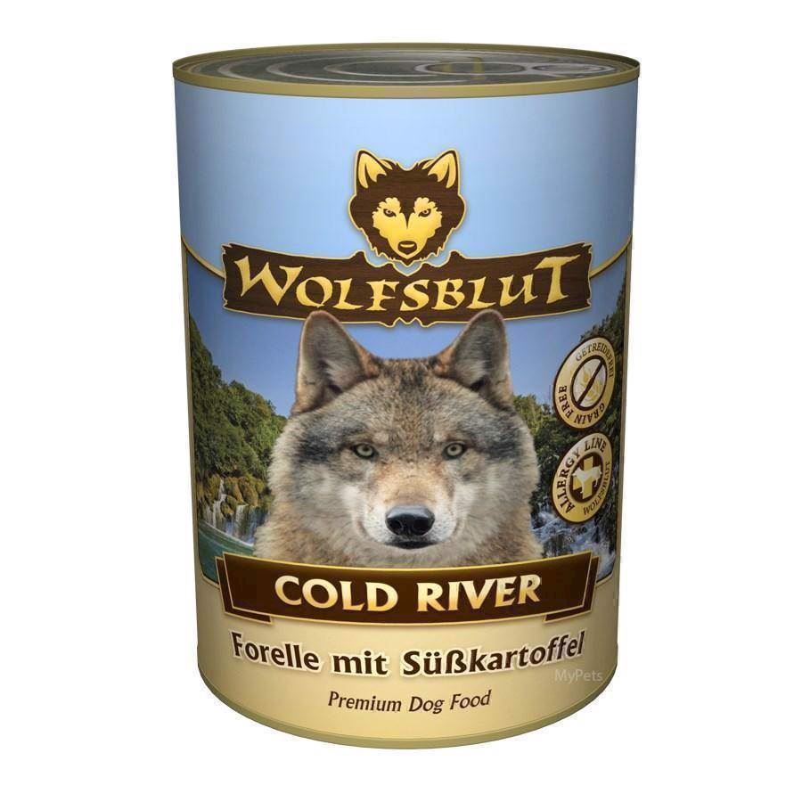 Billede af WolfsBlut Cold River Adult dåsemad, 395 gr. hos MyPets.dk