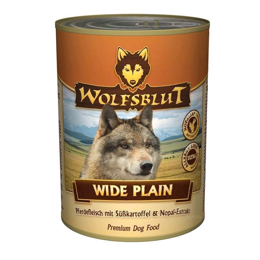 Billede af WolfsBlut Wide Plain Adult dåsemad, 395 gr. hos MyPets.dk