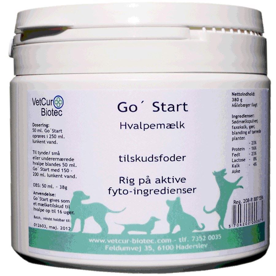 Go Start Hvalpemælk, 380g