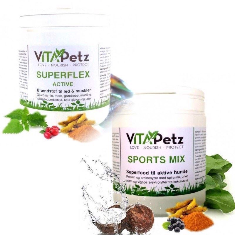 Vitapetz Mobility Pakke, Superflex Active + Sportsmix