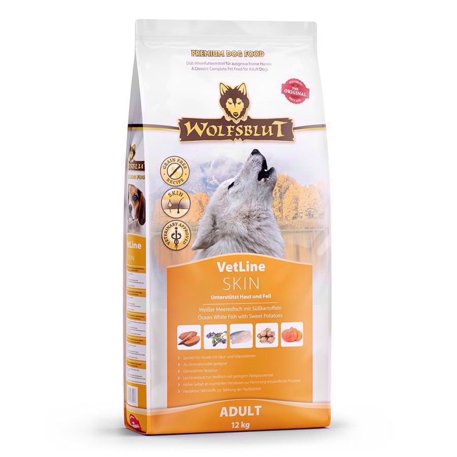 Billede af WolfsBlut VetLine Skin & Coat, 12 kg