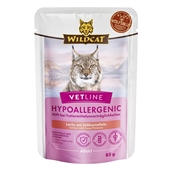 Wildcat VetLine Hypoallergenic Salmon vådfoder, 12 x 85g