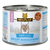 Wildcat VetLine Weight Management Turkey dåsemad, 6 x 200g