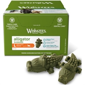 Whimzees Alligator Dental Stick Large, kasse med 30 stk