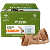 Whimzees Antler Dental Treat Large, kasse med 22 stk