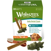 Whimzees Dental Treats Mix Box, Large, 14 stk
