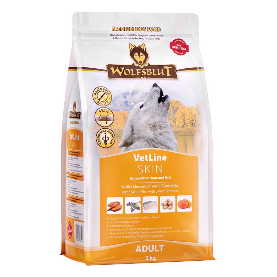 Billede af WolfsBlut VetLine Skin & Coat, 2 kg hos MyPets.dk