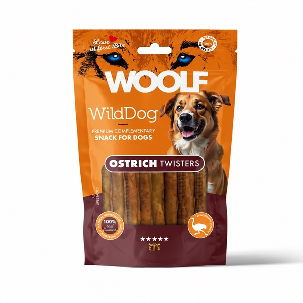 Woolf WildDog Ostrich Twister, 100g