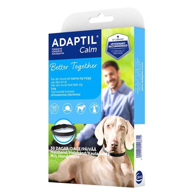 Billede af Adaptil Calm beroligende halsbånd med feromoner, M/L hos MyPets.dk