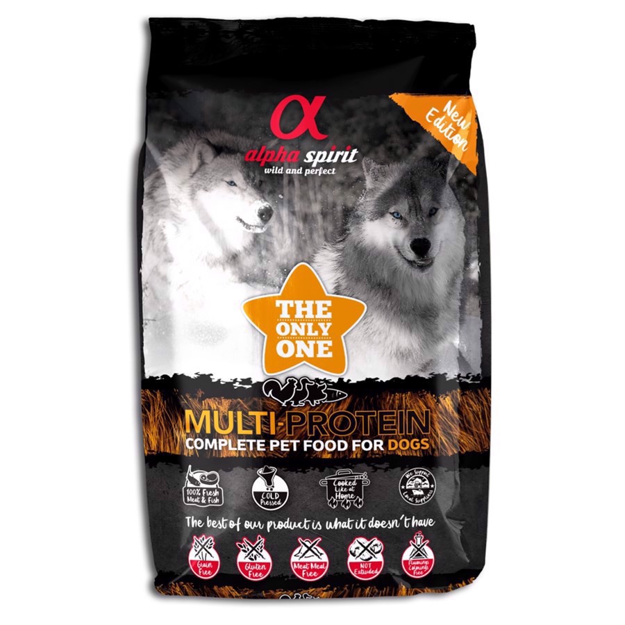 Billede af Alpha Spirit The Only One Multiprotein, 3 kg hos MyPets.dk