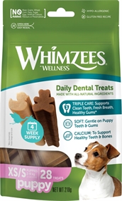Whimzees Puppy XS/S, 28 stk, 210g