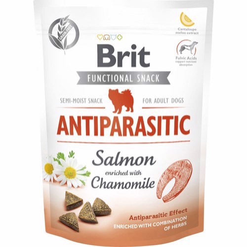 Brit Functional Snack - Antiparasitic With Salmon, 10 x 150g thumbnail