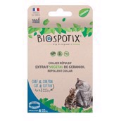 Biospotix loppehalsbånd til katte mod lopper, lus, flåter, tæger og myg