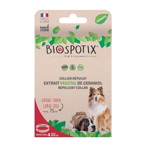 Biospotix loppehalsbånd til hund, Large thumbnail