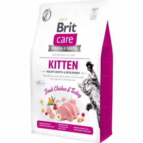 Billede af Brit Care Cat Kitten Healthy Growth, 2 kg