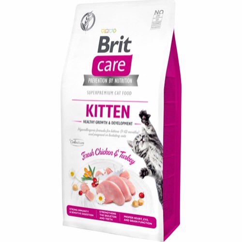 Billede af Brit Care Cat Kitten Healthy Growth, 7 kg