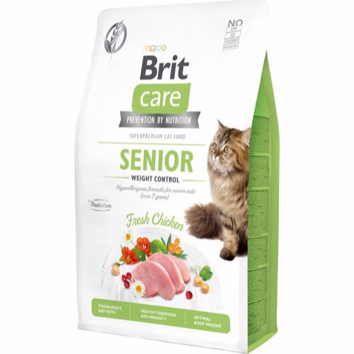 Billede af Brit Care Cat Senior Sensitive, 2 kg