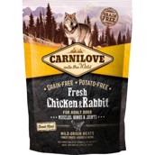 Carnilove Adult Chicken & Rabbit smagsprøve, 100g