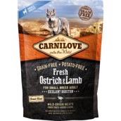 Carnilove Adult Ostrich & Lamb smagsprøve, 100g