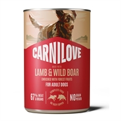 Carnilove dåsemad Lamb & Wild Boar, 400g