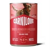 Carnilove dåsemad Turkey & Reindeer & Wildboar, 400g