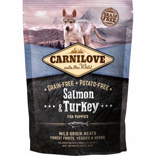 Billede af Carnilove Puppy Salmon & Turkey, 1.5 kg