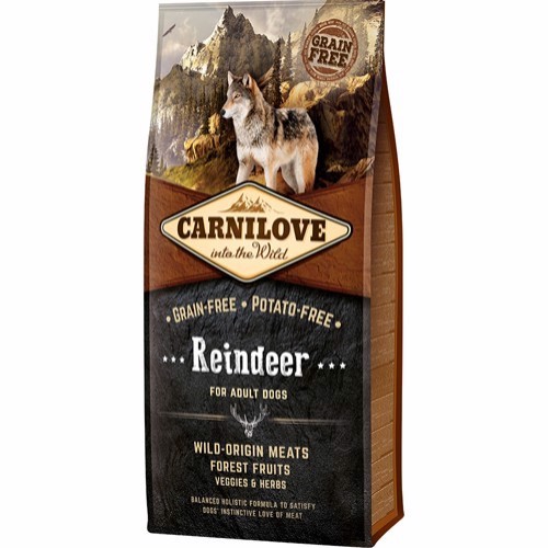 Billede af Carnilove Adult Reindeer, 12 kg