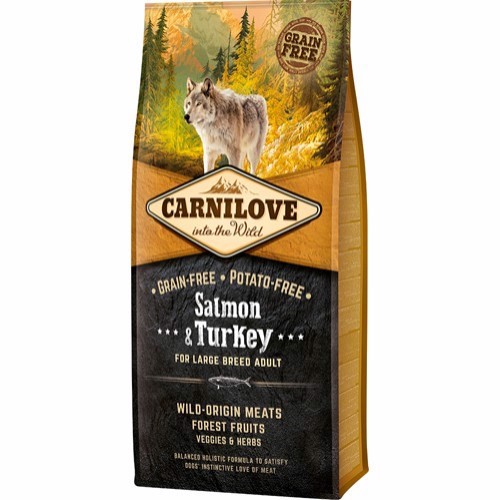 Billede af Carnilove Adult Large Breed Salmon & Turkey, 12 kg