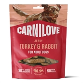 Carnilove Meat Jerky, Turkey & Rabbit,  100g
