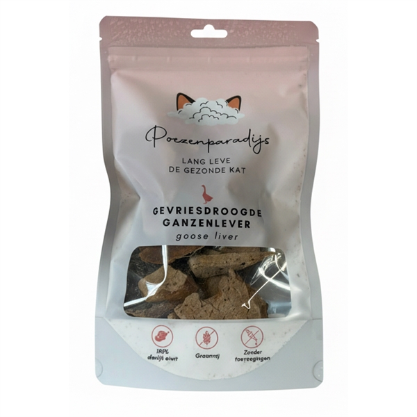 Cat Paradise 100% Frysetørret Gåselever til katte og hunde